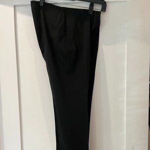 Lightly Worn Side-Zip Theory Black Pants